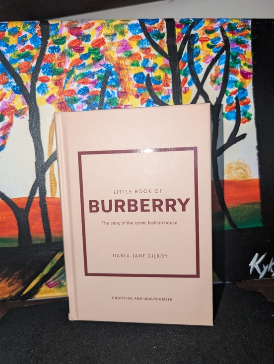 Burberry Other - Burberry Pink Hardcover Fashion Book